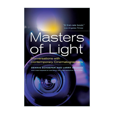 英文原版 Masters of Light 光影大师 与当代电影摄影技师的对话 Dennis Schaefer 英文版 进口英语原版书籍