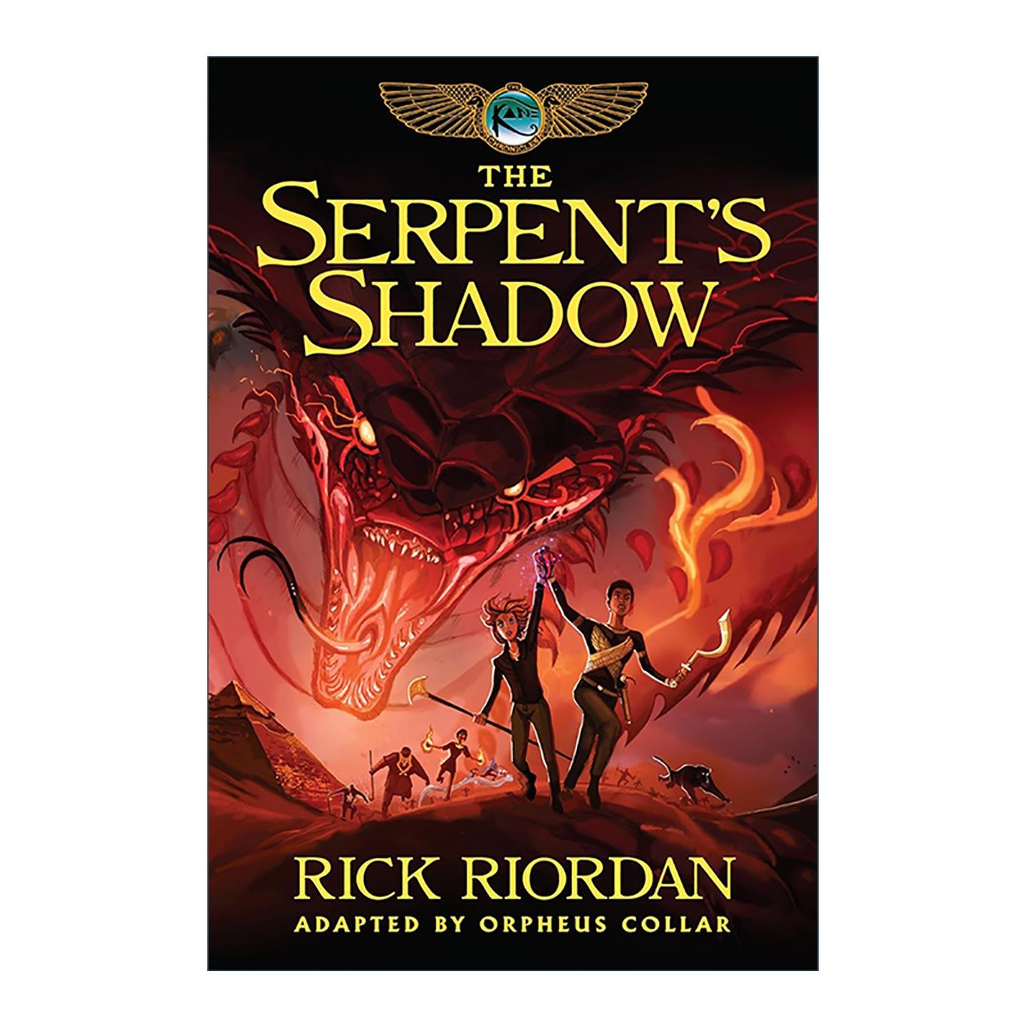 英文原版 The Kane Chronicles 03 The Serpent's Shadow 埃及守护神系列3 凯恩与蛇神暗影 漫画版 Percy Jackson波西杰克逊第三季