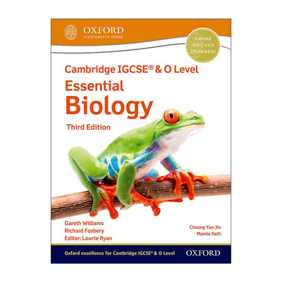 英文原版 New Cambridge IGCSE & O Level Essential Biology: Student Book 牛津剑桥国际学校中学考试 英文版 进口英语原版书籍