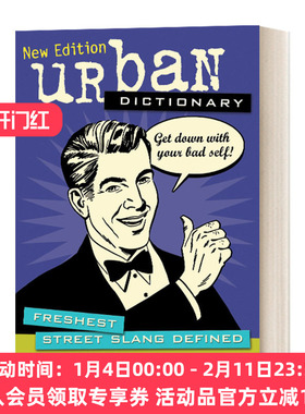 英文原版 Urban Dictionary Freshest Street Slang Define 城市词典 俚语词典 英文版 进口英语原版书籍