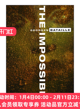 不可能性 英文原版 The Impossible 豆瓣高分推荐 Georges Bataille 英文版 进口英语原版书籍
