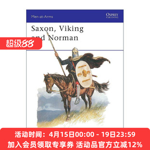 英文原版 Saxon Viking and Norman 撒克逊人 维京人和诺曼人 历史上的军队系列 英文版 进口英语原版书籍