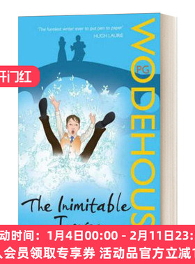 英文原版小说 The Inimitable Jeeves 万能管家吉夫斯系列 无与伦比的吉夫斯 英文版 进口英语原版书籍