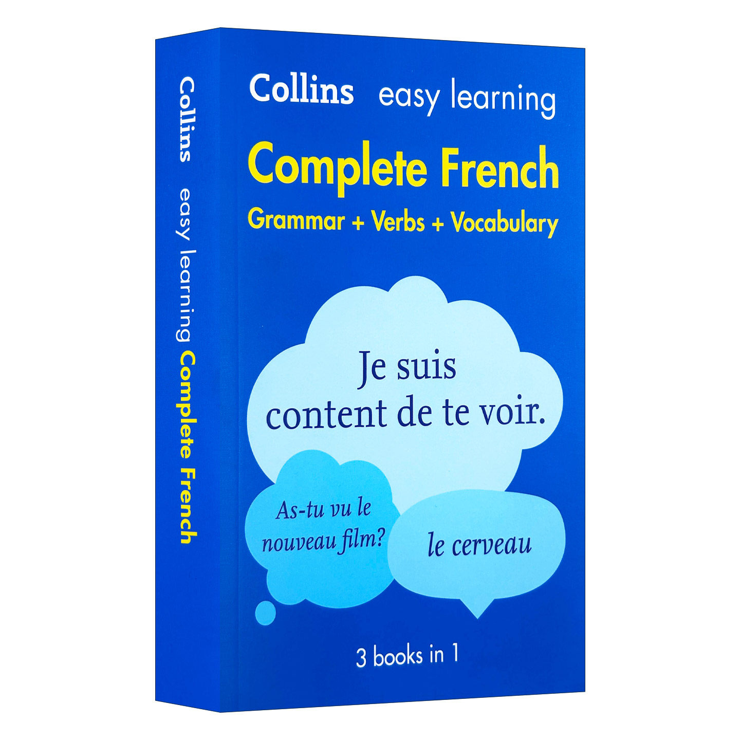 法英双语词典字典 柯林斯轻松学法语全书英文原版 Collins Easy Learning French英语语法动词词汇三合一英文版进口书