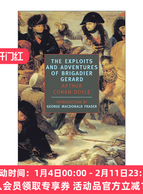 格烈准将历险记 英文原版 Exploits and Adventures of Brigadier Gerard Sir Arthur Conan Doyle 英文版 进口英语原版书籍