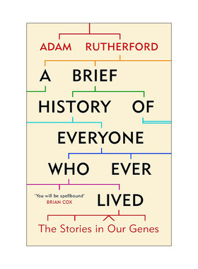 英文原版 A Brief History of Everyone Who Ever Lived 我们人类的基因 全人类的历史与未来 英文版 进口英语原版书籍