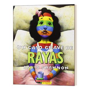 西班牙语 书籍 绘本 grave caso 西班牙语原版 进口原版 糟糕 rayas 身上长条纹了