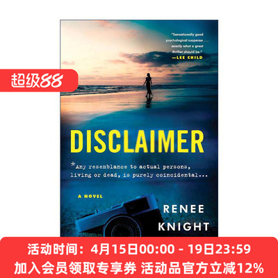 英文原版 Disclaimer 免责声明 奇幻悬疑小说 英文版 进口英语原版书籍