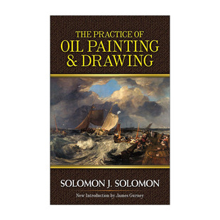 书籍 Solomon进口英语原版 油画与素描实践 The Practice 人物绘画美术技巧指南 Painting Oil 英文原版 and Solomon Drawing