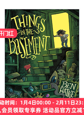 英文原版 Things in the Basement 地下室的事 漫画 英文版 进口英语原版书籍