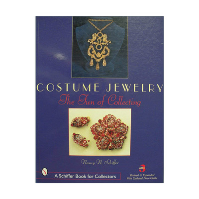 英文原版 Costume Jewelry 服装配饰珠宝指南 收藏的乐趣 Nancy Schiffer 英文版 进口英语原版书籍