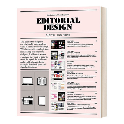 编辑设计 英文原版 Editorial Design 数字和打印 英文版 进口英语原版书籍
