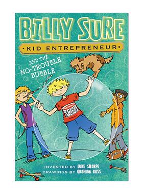 英文原版 Billy Sure Kid Entrepreneur and the No-Trouble Bubble 小企业家比利的故事卷5 英文版 进口英语原版书籍