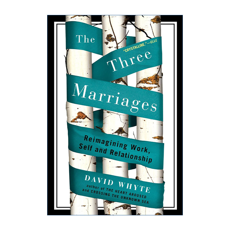 英文原版 The Three Marriages 三段婚姻 重塑工作 自我与关系 David Whyte 英文版 进口英语原版书籍