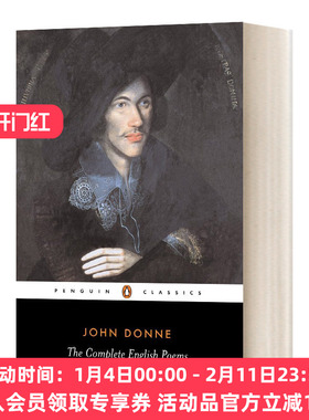 英文原版 The Complete English Poems John Donne 约翰多恩 英国诗歌全集 黑经典 英文版 进口英语原版书籍