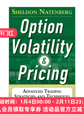英文原版 Option Volatility and Pricing 期权波动率与定价 高级交易策略与技巧 精装第2版 英文版 进口英语原版书籍