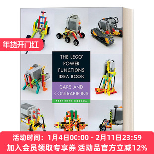 乐高动力组创意搭建指南 英文原版 The LEGO Power Functions Idea Book Vol. 2 汽车和机械装置篇 英文版 进口英语原版书籍
