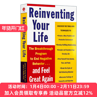 英文原版 Reinventing Your Life 重建生命的內在模式 如何修补童年形成的性格缺陷 Jeffrey E Young 励志 心理 英文版 进口书籍