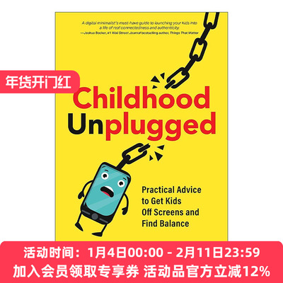 英文原版 Childhood Unplugged 不插电的童年 让孩子远离电子设备实用指南 育儿建议 英文版 进口英语原版书籍