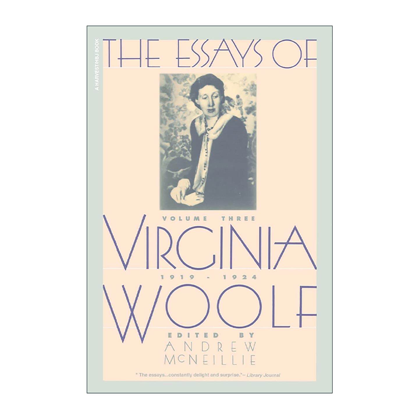 英文原版 The Essays of Virginia Woolf Vol 3 1919-1924 伍尔夫文集卷三 英文版 进口英语原版书籍