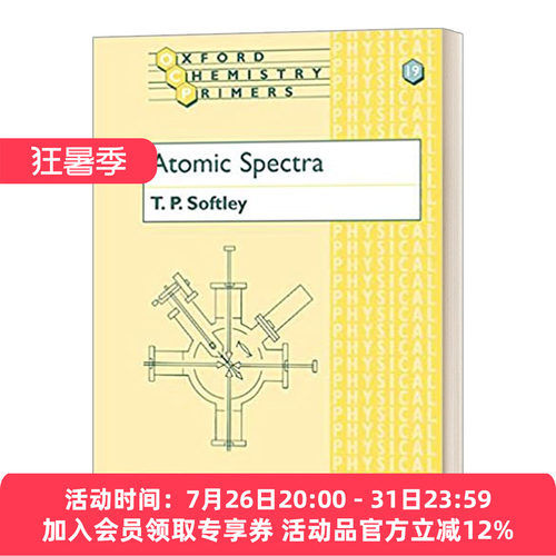 英文原版 Atomic Spectra 原子光谱 英文版 进口英语原版书籍