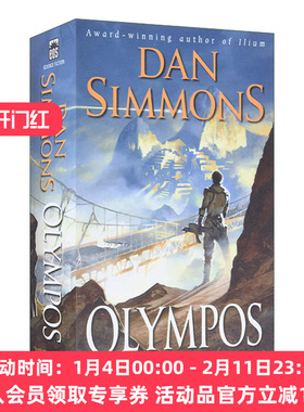 英文原版小说 Olympos 伊利昂2 奥林帕斯 丹 西蒙斯 英文版 进口英语原版书籍