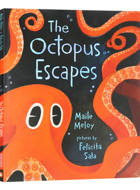 英文原版绘本 The Octopus Escapes 八爪鱼大逃亡 安徒生插画家得主 Felicita Sala 精装 英文版 进口原版英语书籍