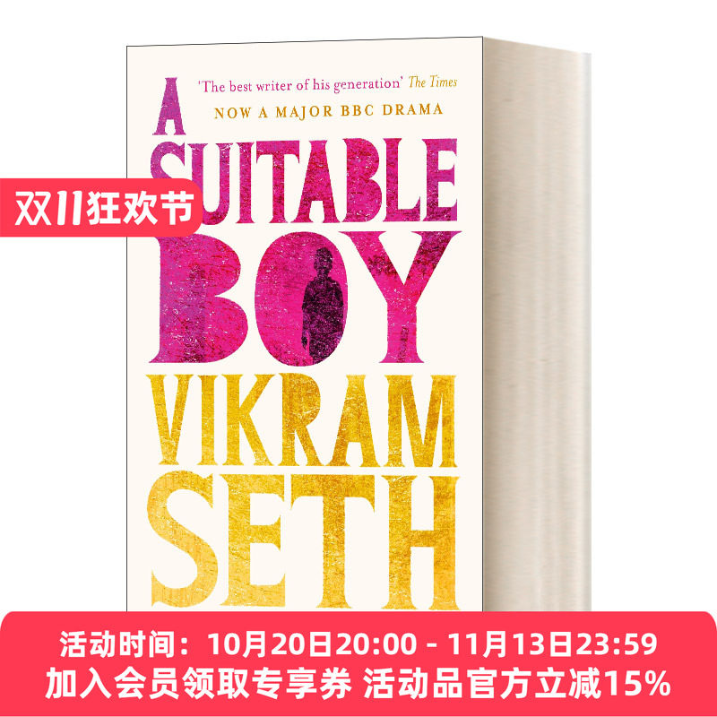 英文原版小说 A Suitable Boy 如意郎君 家庭史诗 英文版 进口英语原版书籍