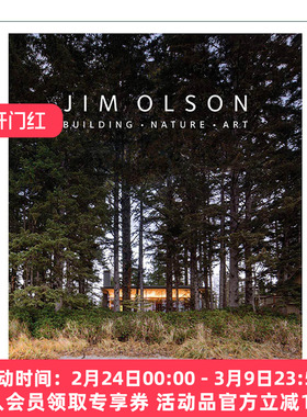 英文原版 Jim Olson Building Nature Art 吉姆·奥尔森 建筑 自然 艺术 精装 英文版 进口英语原版书籍