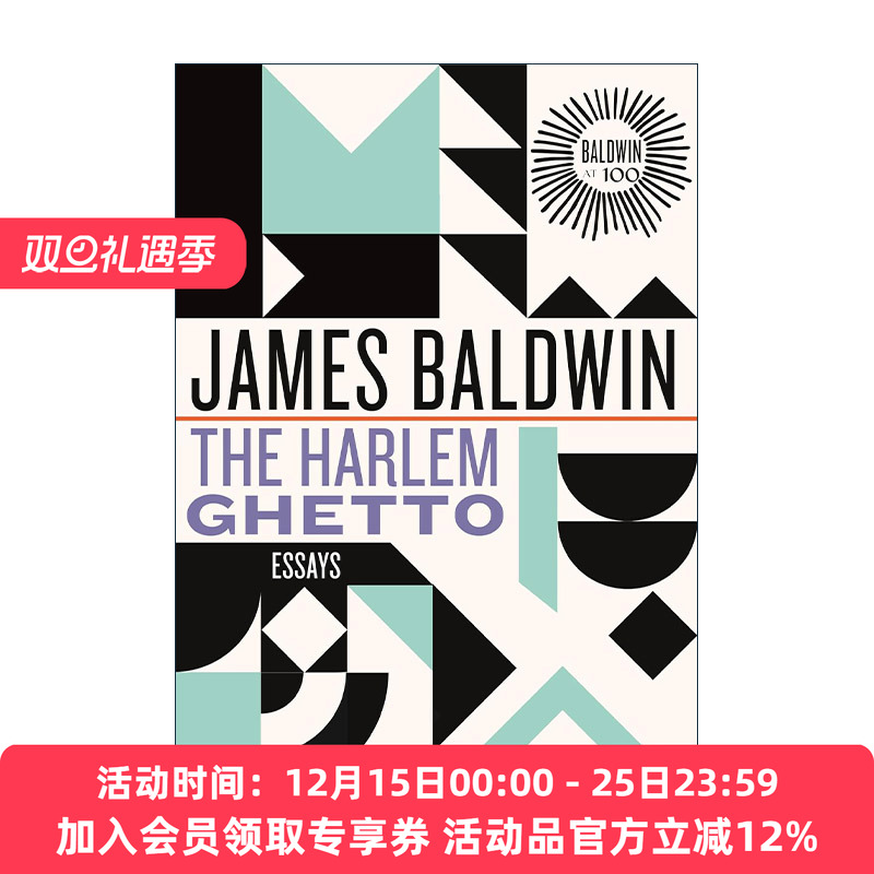 英文原版 The Harlem Ghetto James Baldwin Centennial 哈莱姆贫民窟 散文集 村子里的陌生人作者詹姆斯·鲍德温 精装 英文版