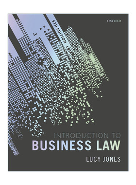 英文原版 Introduction to Business Law 商业法导论 第五版 英文版 进口英语原版书籍