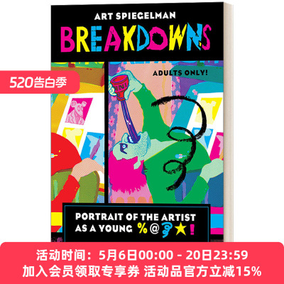 崩溃 英文原版 Breakdowns Pantheon Graphic Library 漫画 2022美国国家图书基金会终身成就奖 Art Spiegelman 英文版 进口书籍