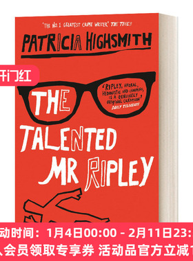 正版 天才雷普利1 电影原著 英文原版小说 The Talented Mr Ripley 英文版 进口英语原版书籍