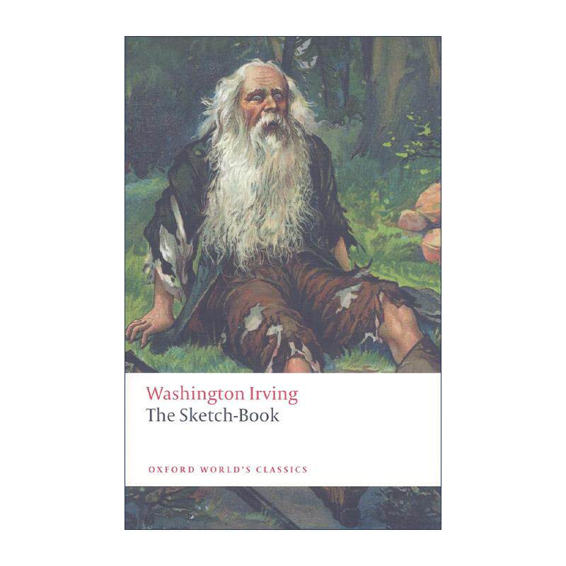 英文原版 The Sketch-Book of Geoffrey Crayon Gent 华盛顿.欧文 见闻札记 牛津世界经典 英文版 进口英语原版书籍
