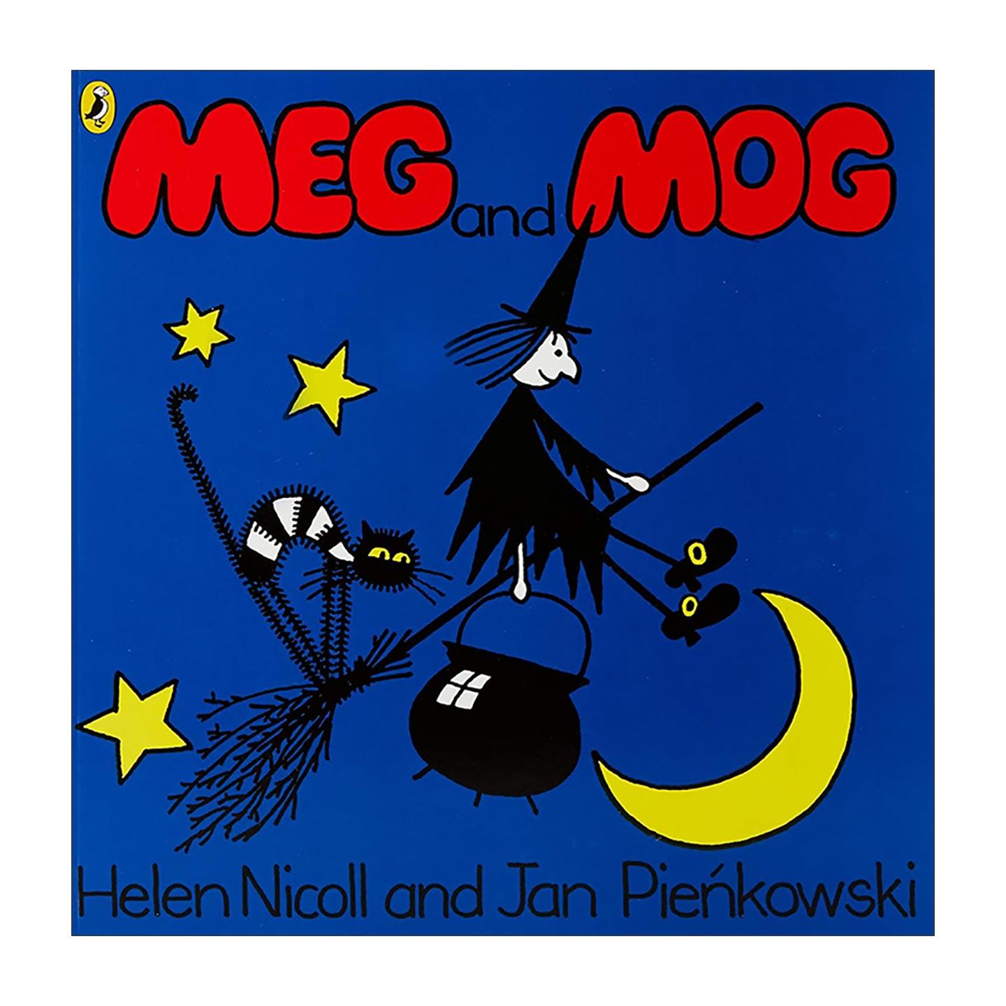 英文原版 Meg and Mog 女巫麦格和小猫莫格 儿童绘本 英文版 进口英语原版书籍