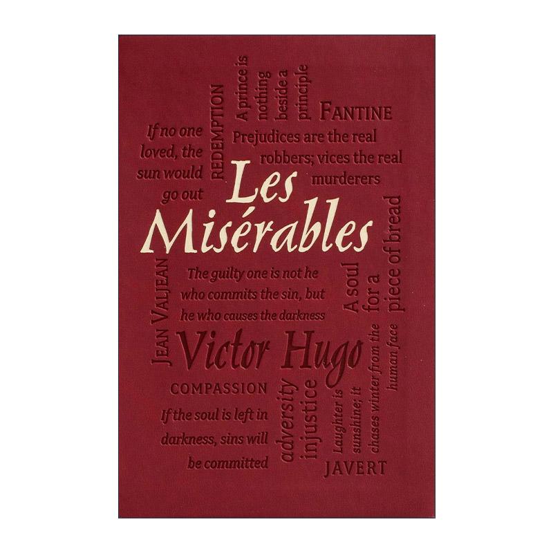 英文原版 Les Miserables 悲惨世界 第2版 软精装皮质封面词云经典 Word Cloud Classics 英文版 进口英语原版书籍