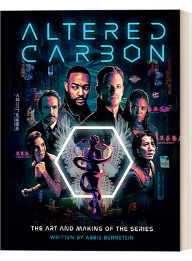 英文原版 Altered Carbon The Art and Making of the Series 理查德·摩根 美剧副本艺术设定集 精装 英文版 进口英语原版书籍