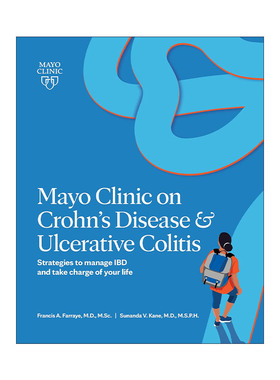 英文原版 Mayo Clinic on Crohn's Disease & Ulcerative Colitis 梅奥克罗恩病与溃疡性结肠炎指南 IBD 治疗 改善 进口英语书籍