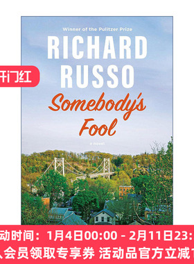 英文原版 Somebody's Fool 某人的傻瓜 帝国瀑布作者 普利策奖得主Richard Russo新作 英文版 进口英语原版书籍