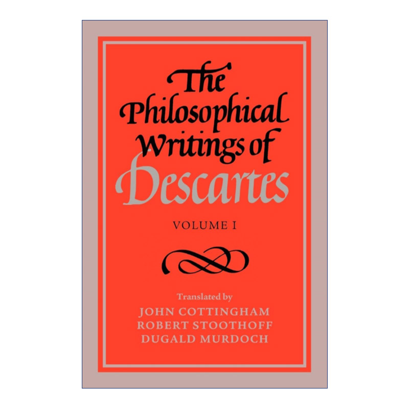 笛卡尔哲学著作集 卷一 英文原版 The Philosophical Writings of Descartes 英文版 进口英语原版书籍