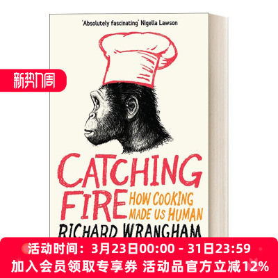 着火 英文原版 Catching Fire 烹饪如何让我们成为人类 英文版 进口英语原版书籍
