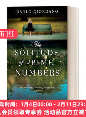 英文原版 The Solitude of Prime Numbers 质数的孤独 保罗·乔尔达诺 意大利斯特雷加奖 金狮奖影片原著小说 英文版 进口书