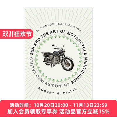禅与摩托车维修艺术 英文原版 Zen and the Art of Motorcycle Maintenance 英文版 进口英语原版书籍