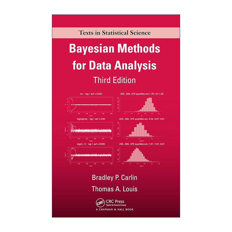 数据分析中的贝叶斯方法 英文原版 Bayesian Methods for Data Analysis 精装 英文版 进口英语原版书籍