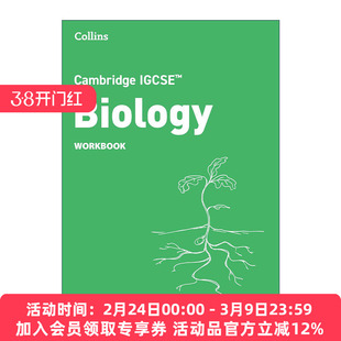 英文原版 Collins Cambridge IGCSE Biology Workbook 柯林斯剑桥国际初中生物考试练习册 中学教材教辅 英文版 进口英语原版书籍