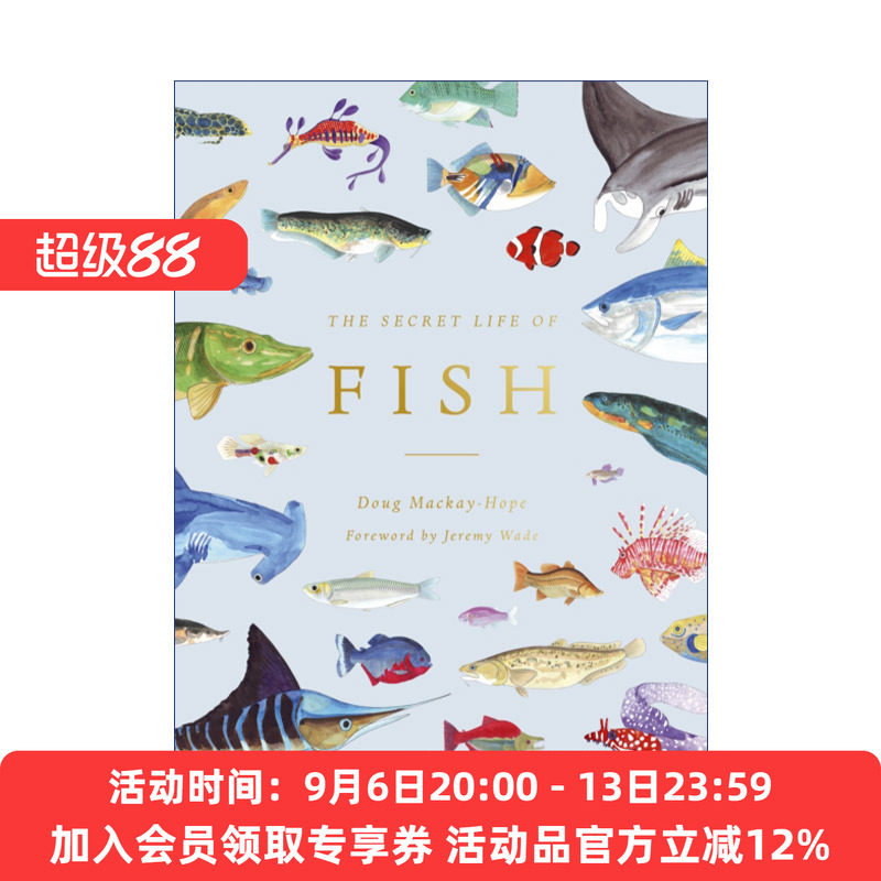 鱼类的秘密生活 英文原版 The Secret Life of Fish 关于我们水生表亲的惊人真相 精装 英文版 进口英语原版书籍