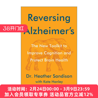 英文原版 Reversing Alzheimer's 逆转阿尔茨海默氏症 改善认知和保护大脑健康新指南 英文版 进口英语原版书籍