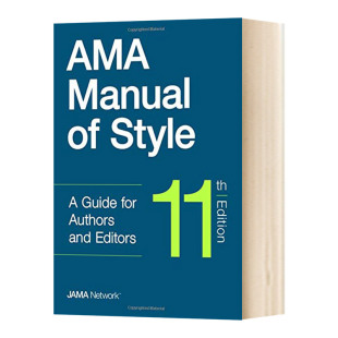 Style 书籍 Manual AMA 英文版 美国医学会写作文体指南 进口英语原版 英文原版