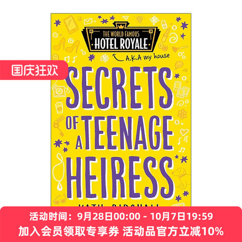 英文原版 Secrets of a Teenage Heiress 少女继承人的秘密 Katy Birchall青少年小说 英文版 进口英语原版书籍