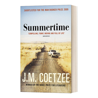 英文原版 Summertime 夏日 J M 库切 诺贝尔文学奖得主 英文版 进口英语原版书籍